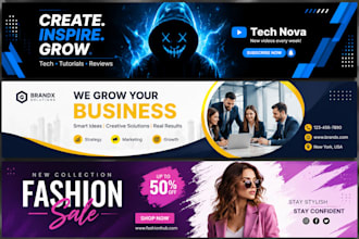 create a attractive banners