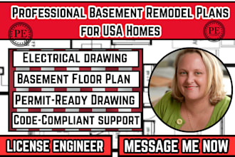 design professional basement remodel plans for USA homes