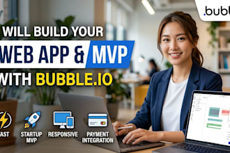 develop your saas product or mvp as a bubble developer