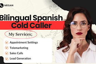 bilingual spanish cold caller for lead generation appointment setting and sales