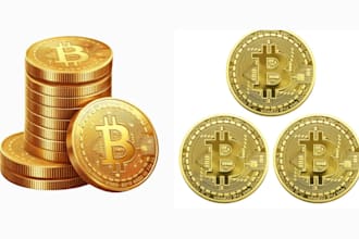 printable 3d coin challenge coin bas relief medallion stl cnc crypto art bitcoin