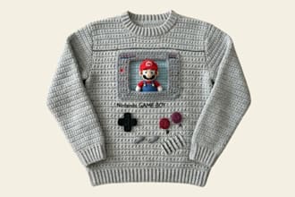 create knitwear tech pack, jacquard knit, crochet, sweater design for production