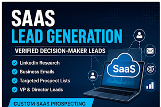 find saas decision maker leads with verified emails