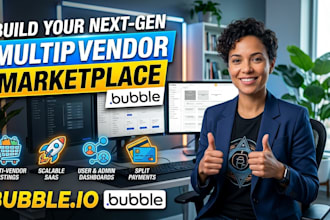 build your marketplace website or app as a bubble expert