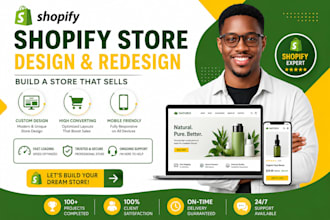 shopify store design shopify store redesign shopify website design shopify store