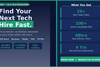 source and screen tech candidates for your startup
