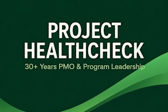 perform a senior project healthcheck