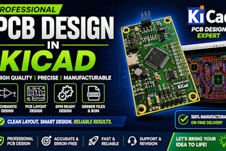 do professional pcb boards in kicad with precision