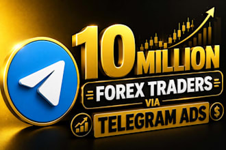 grow forex telegram channel via telegram ads, organic telegram promotion