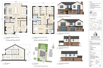 draw detailed UK planning and permitted development drawings