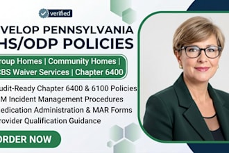 write dhs, odp compliant licensing policies for pennylvania group homes