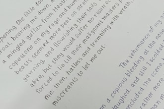 write anything with my neat beautiful handwriting