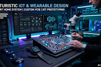design iot smart home and wearable pcb