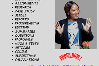 research and write on medicine, pharmacy and nursing