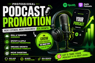 professionally promote your podcast for maximum growth