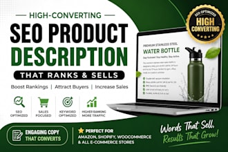 create engaging SEO copy and product descriptions