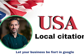 build high quality USA local citations for local business SEO ranking