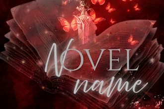 novel cover illustrations and designs