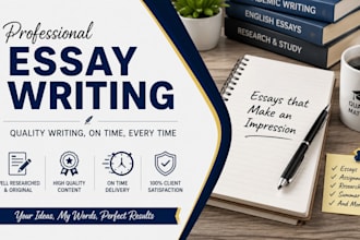 write high quality english essays for you