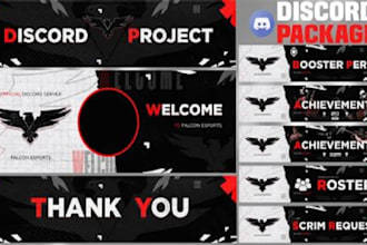 design logo, banner, and animation for fivem and discord