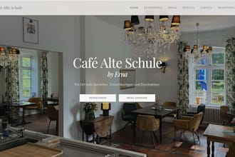 build a modern business website with admin dashboard