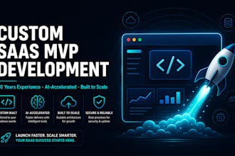 build a custom saas mvp or internal business tool