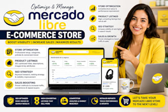 optimize and manage mercado libre ecommerce store product listings SEO strategy