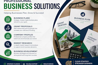 write professional business plans,grant proposals and financial projections