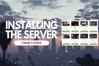 professionally setup a lag free fivem esx rp server