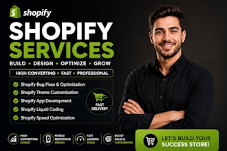 fix shopify issues and do custom shopify coding and customization
