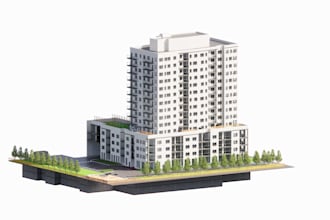 bim model complex projects mixed use commercial