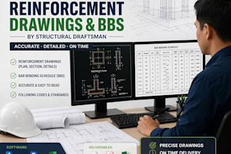 do reinforcement detailing and bar bending schedule for rcc structures