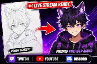 create custom pngtuber avatar for twitch youtube and discord