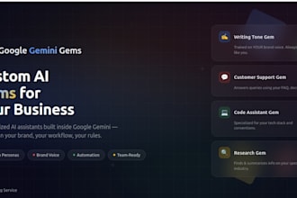 make you custom ai gems inside google gemini