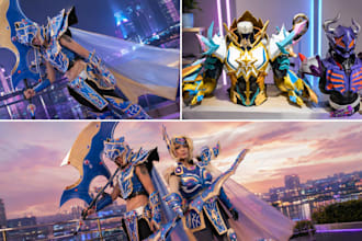 design wearable anime cosplay creation prop anime cosplay