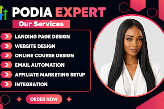podia podia website online course teachable course website
