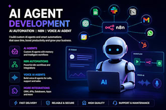 do ai agent development custom ai automation n8n voice ai agent