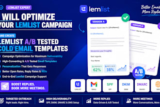 create multi step lemlist follow up campaigns optimize lemlist campaigns