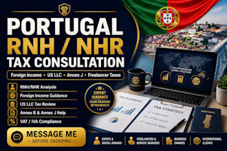 help with portugal irs, rnh, annex j and foreign income