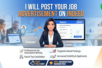 post your job on indeed, create and manage indeed job postings professionally