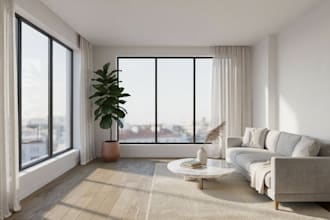 design your living room interior with 3d rendering and visualization