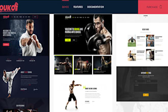 design squarespace martial arts school website jiujitsu classes website