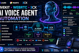 livekit voice agent setup webtrc realtime jarvis voice ai voice agent automation