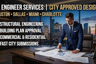 pe stamp permit packages for houston miami dallas and charlotte approval