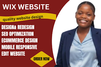 do wix website redesign, wix website design, redesign wix website, wix website