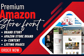 create amazon storefront design amazon brand store