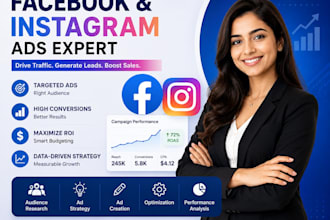 manage facebook ads campaign instagram ads shopify meta ads marketing tiktok ads
