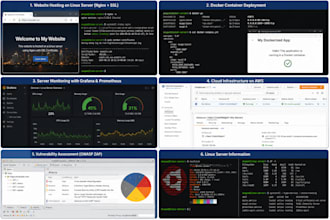 setup and manage linux servers and cloud infrastructure