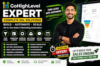 gohighlevel website, ghl landing page, ghl sales funnel, ghl workflow