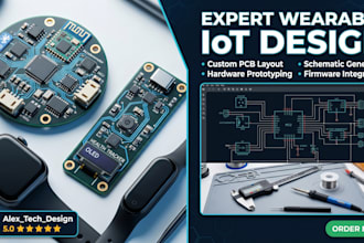 design wearable iot and smartwatch pcb